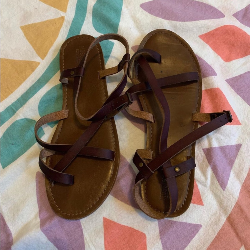 mossimo brown sandals
